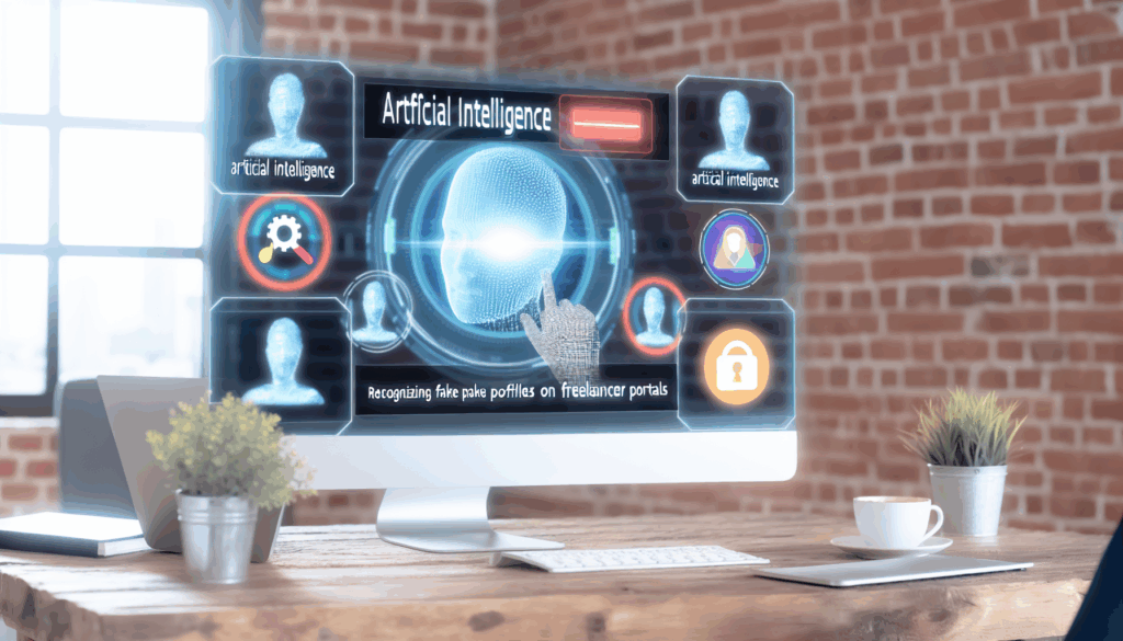 Bild zum Inhalt: Künstliche Intelligenz als Schlüssel zur Erkennung von Fake-Profilen auf Freelancer-Portalen