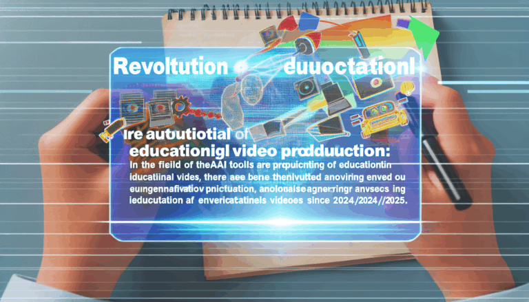 Bild zum Inhalt: Revolution der Lernvideoproduktion: Wie KI-Tools die Branche transformieren