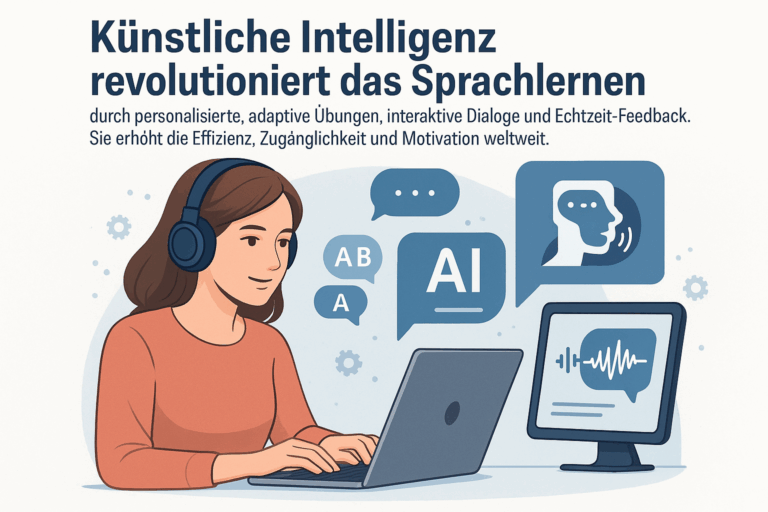 Bild zum Inhalt: Die Rolle der Künstlichen Intelligenz in der Sprachförderung