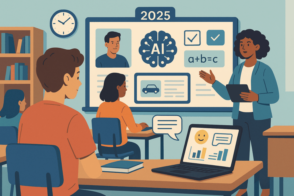Bild zum Inhalt: Revolution der Unterrichtsmaterialien 2025 mit KI-Modellen und Tools
